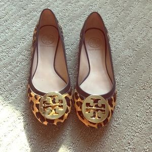 Tory Burch Leopard Reva Flats